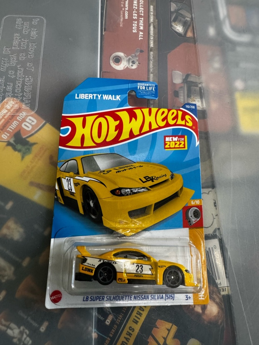 Hot Wheels Liberty Walk LB Super Silhouette Nissan Silvia - Yellow